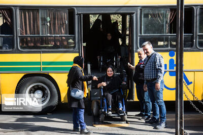 ۶۰ ایستگاه اتوبوس در بجنورد برای معلولان مناسب سازی شد