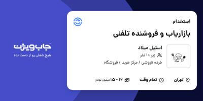 استخدام بازاریاب و فروشنده تلفنی در استیل میلاد