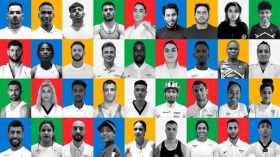تلخ اما واقعی و قابل تامل|  ۳۸ درصد از اعضای تیم پناهندگان المپیک ایرانی هستند!