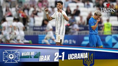 خلاصه بازی امید عراق 2-1 امید اوکراین