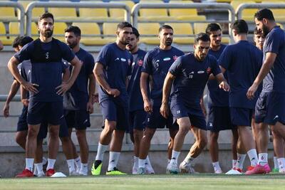 تمرین پرسپولیس با بازیکن جدید برگزار شد