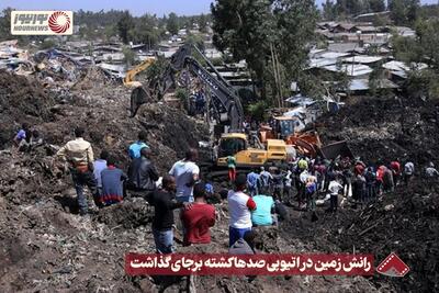 نورنما | رانش زمین در اتیوپی صدها کشته بر جای گذاشت +فیلم