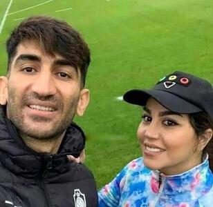 خبر عجیب همسر بیرانوند به پرسپولیسی‌ها