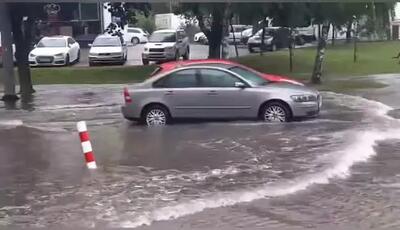 بارش شدید باران: لوبلین لهستان