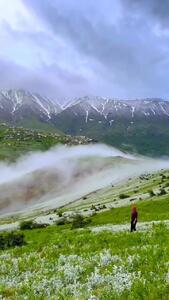 زیبایی فراتر از حد تصور/ منظره ای دیدنی در جواهردشت