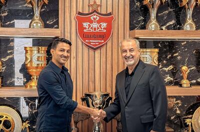 امضاء قرارداد دو مربی با باشگاه پرسپولیس + عکس
