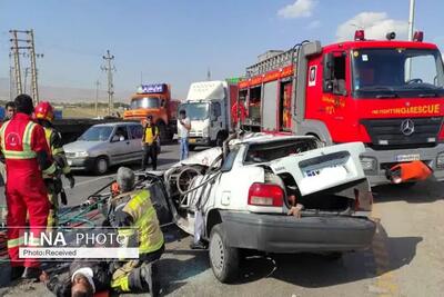 کاهش تلفات جانی تصادفات 3 ماهه اول سال جاری در البرز