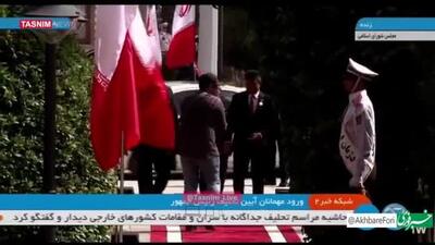 مقامات خارجی با چه خودروهایی وارد مجلس شدند؟/ ویدئو