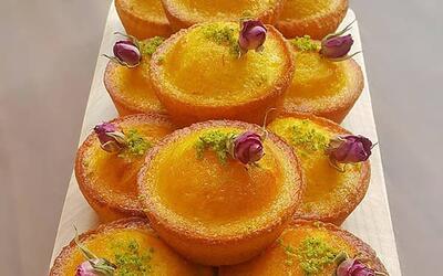 طرز تهیه کیک شیرازی شربتی خانگی