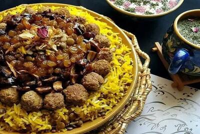 طرز تهیه عدس پلوی درباری