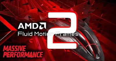 فناوری AMD Fluid Motion Frames 2 با کیفیت بهتر و تاخیر پایین‌تر معرفی شد