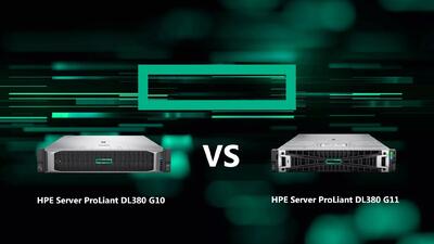 مقایسه سرورهای DL380 G10 HPE و DL380 G11