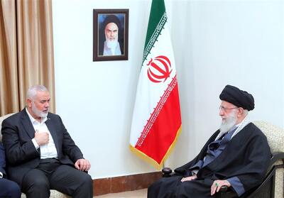 سخنان منتشر نشده از دیدار شهید هنیه با امام خامنه‌ای - تسنیم