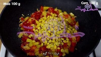 فیلم/ طرز تهیه پاستا سبزیجات با طعم خامه و کرمی+ غذای ملل