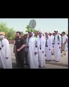 حضور گسترده مردم قطر در مراسم خاکسپاری شهید هنیه