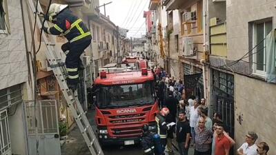 انفجار گاز منزل مسکونی در رشت/ یک نفر مصدوم شد