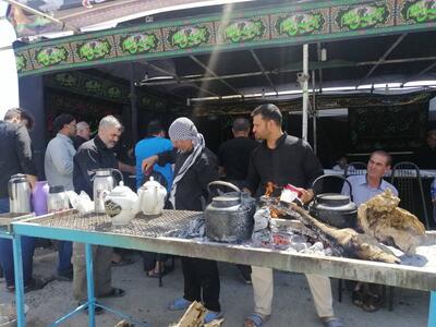 خدمات‌رسانی۱۲ موکب اوقاف ایلام به زائران اربعین حسینی