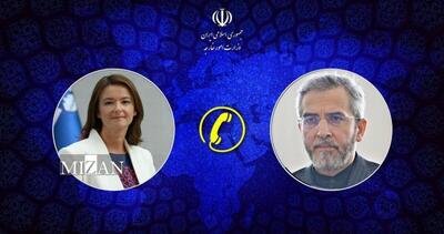 باقری: ایران بدون تردید از حق مشروع خود برای دفاع از امنیت و تمامیت ارضی خود استفاده خواهد کرد