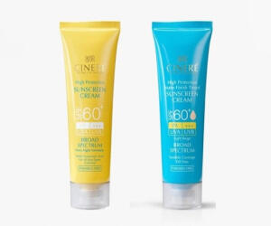 راز زیبایی ماندگار با سینره: کرم ضدآفتاب SPF 60 بدون رنگ