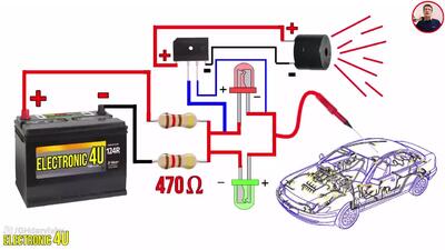 انگلیسی: چگونه تستر برای تست برق خودرو به همراه آلارم بسازیم؟
