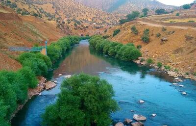 رودخانه سیروان مسیری در دل کوه های سرسخت کردستان