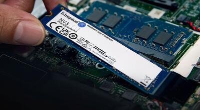 NV3؛ اس‌اس‌دی M.2 مقرون‌به‌صرفه کینگستون با فناوری PCIe 4.0