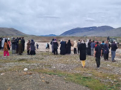 معلم فداکار سردشتی در رودخانه زاب غرق شد