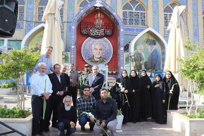 تجدید میثاق خبرنگاران کرمان با سردار شهید حاج قاسم سلیمانی