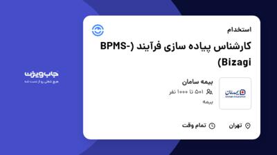 استخدام کارشناس پیاده سازی فرآیند (BPMS-Bizagi) در بیمه سامان