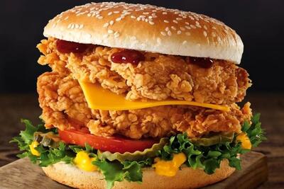 طرز تهیه ساندویچ مرغ KFC+فیلم - سبک ایده آل