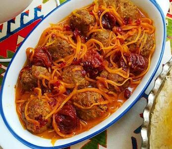 ناهار امروز: خورشت آلو هویج تبریزی با دستور پخت سنتی + طرز تهیه