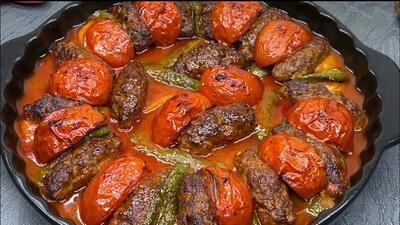 طرز پخت یک کوفته خوشمزه عراقی (فیلم)