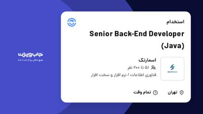 استخدام Senior Back-End Developer  (Java) در اسمارتک