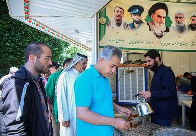 آماده‌سازی بزرگترین موکب اربعینی هرمزگان در کربلا- فیلم دفاتر استانی تسنیم | Tasnim