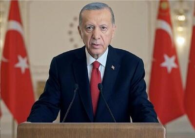 دیدار اردوغان با پسران شهید اسماعیل هنیه + عکس