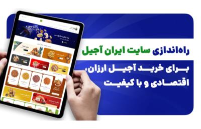 راه‌اندازی سایت ایران آجیل برای خرید آجیل ارزان، اقتصادی و با کیفیت