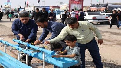 تأمین آب شرب پایدار در مرز باشماق مریوان