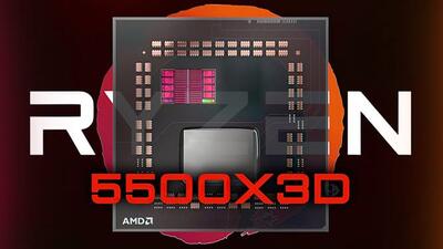 سوکت AM4 همچنان پابرجاست؛ پردازنده Ryzen 5 5500X3D به واقعیت تبدیل شد!