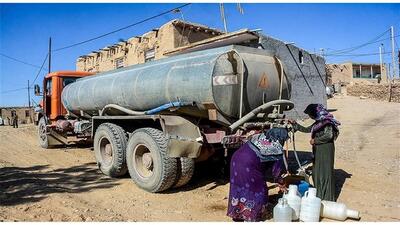 تامین آب شرب ۴۵۳ روستای خراسان جنوبی با تانکر