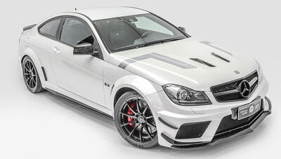 مرسدس بنز C63 AMG Black Serie قدرت خالص و طراحی بی‌نظیر (عکس)