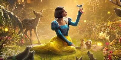 اولین پوستر فیلم Snow White ریچل زگلر در میان حیوانات را نشان می‌دهد - گیمفا