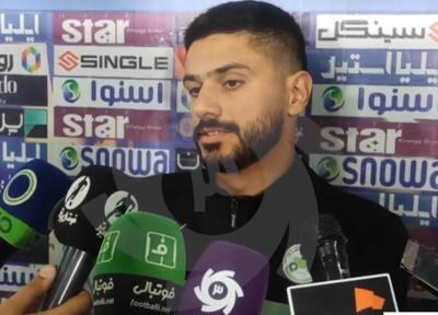 مصلح: از تساوی مقابل پرسپولیس راضی‌ام