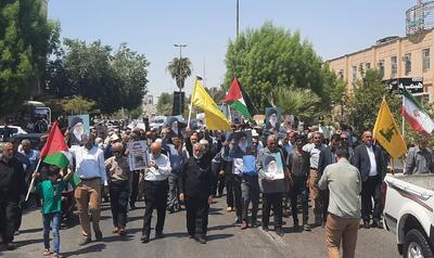 نمازگزاران بوشهری راهپیمایی  جمعه خشم  برگزار کردند