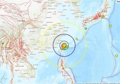 وقوع زمین لرزه 6.3 ریشتری در تایوان - تسنیم
