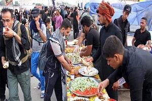 ایران برای زائران اربعین دو میلیون غذا ذخیره کرد