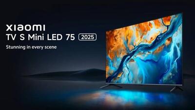 تلویزیون 75 اینچی TV S Mini LED شیائومی با نرخ نوسازی 144 هرتز و روشنایی 1200 نیت رونمایی شد