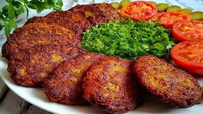 طرز تهیه کتلت اصفهانی، طعم اصیل اصفهان در خانه شما+جزییات