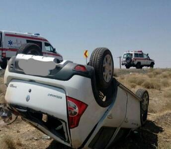 واژگونی خودرو عامل ۳۰ درصد تلفات حوادث رانندگی در اصفهان 