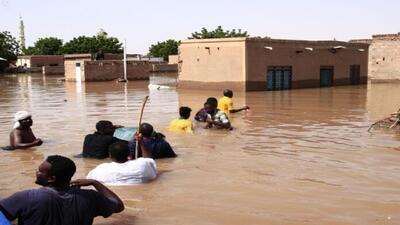 آوارگی بیش از ۱۱۷ هزار سودانی پس از سیل