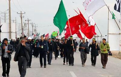 فیلم حس‌وحال زائران اربعین در مهران